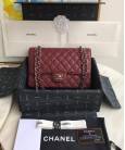 Сумка Classic Flap Bag Caviar Medium Bordeaux